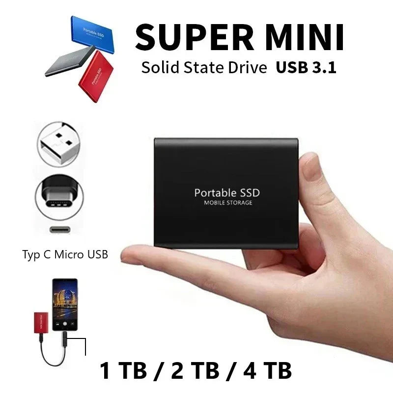 Tragbare Hochleistungs-SSD