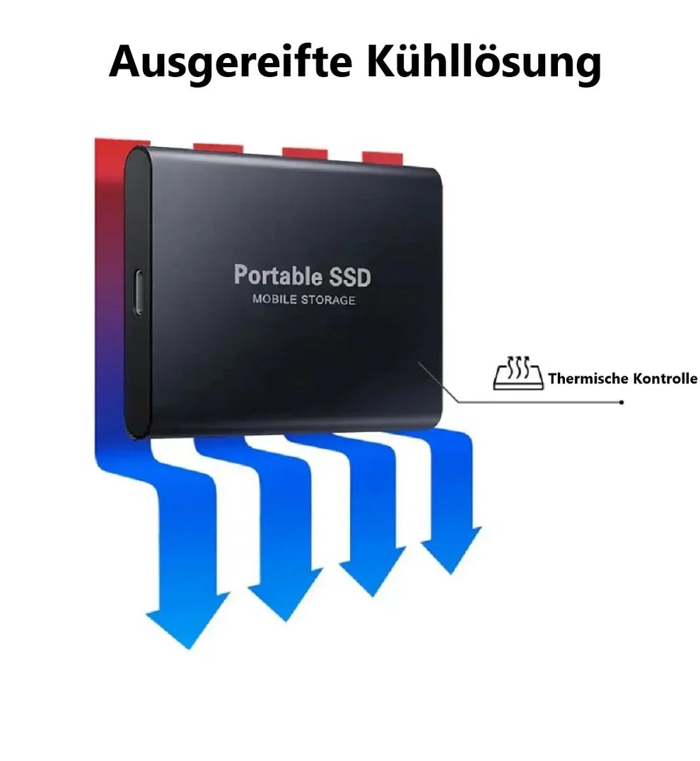 Tragbare Hochleistungs-SSD
